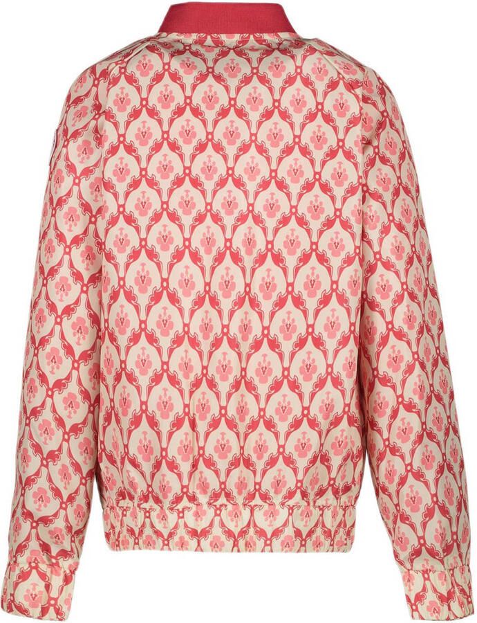 Cars zomerjas IBEN met all over print roze wit Meisjes Nylon Opstaande kraag 116 - Foto 2