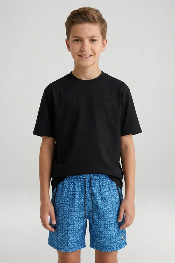 Cars zwemshort met all over print blauw - Foto 3