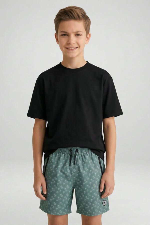 Cars zwemshort met all over print groen - Foto 2