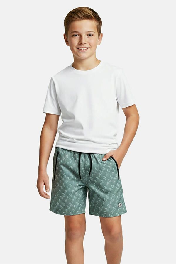 Cars zwemshort met all over print groen - Foto 3