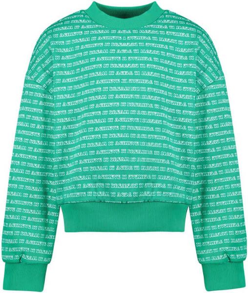 Cars gestreepte sweater TESSY groen wit Streep 128