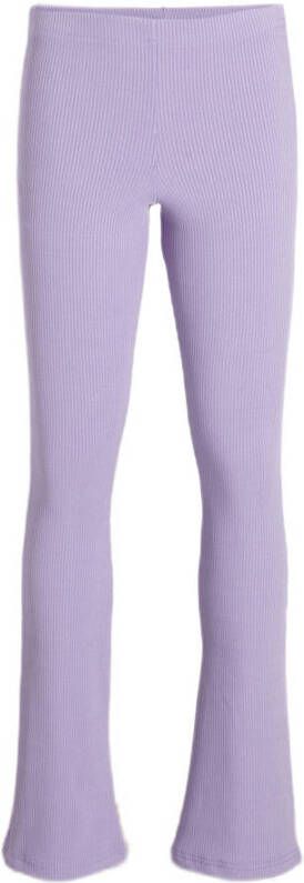 Cars high waist flared broek Zuma lila Paars Meisjes Polyester Effen 164 - Foto 2