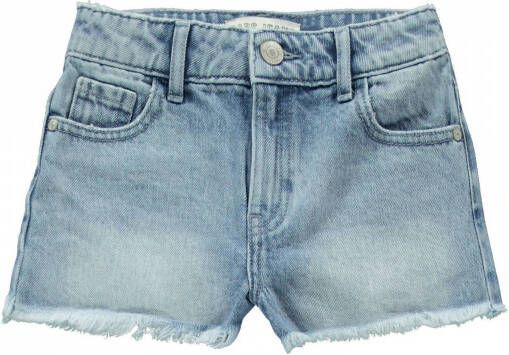 Cars denim short KEARRY bleached used. Korte broek Blauw Effen 164