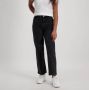 Cars high waist loose fit jeans BRY black used Zwart Meisjes Denim Effen 116 - Thumbnail 1