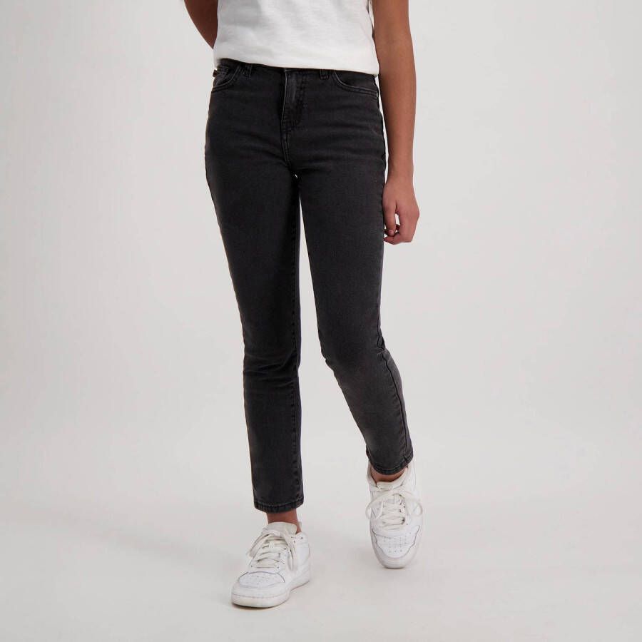 Cars high waist skinny jeans Amazing black used Zwart Meisjes Stretchdenim 116