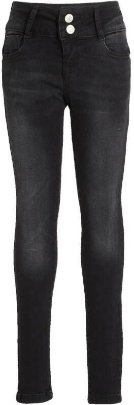 Cars high waist skinny jeans Amazing black used Zwart Meisjes Stretchdenim 116 - Foto 2