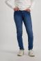 Cars high waist skinny jeans Amazing stone used Blauw Meisjes Stretchdenim 104 - Thumbnail 1