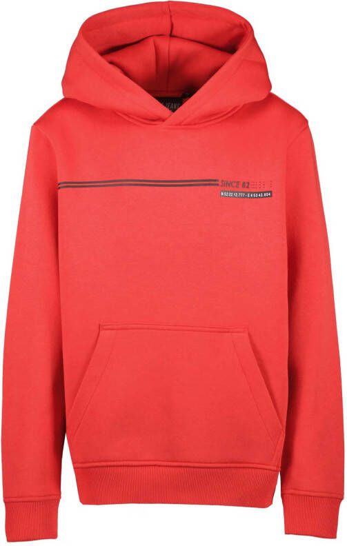 Cars hoodie ROOX rood zwart Sweater Meerkleurig 116