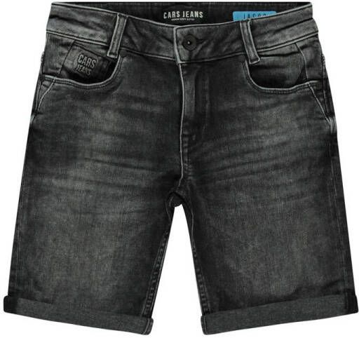 Cars jeans bermuda FLORIDA black used Denim short Zwart Jongens Stretchdenim 116