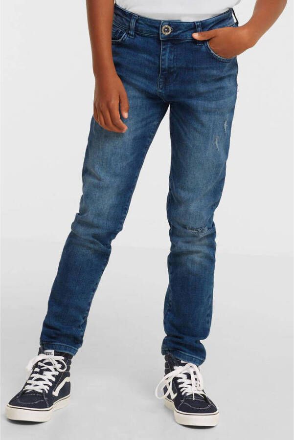 Cars loose fit jeans ROCKY dark used Blauw Jongens Denim Effen 116 - Foto 4