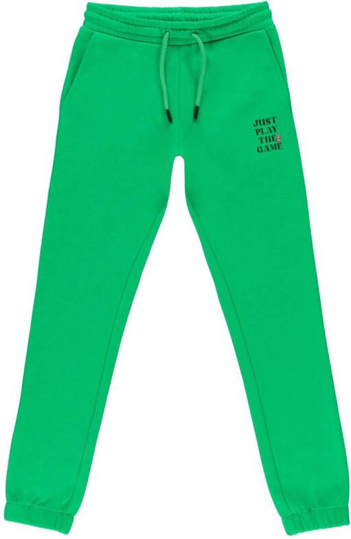 Cars regular fit joggingbroek LYNDI met printopdruk felgroen Meisjes Sweat 128