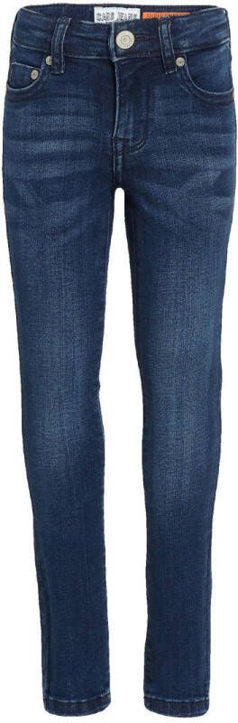 Cars skinny jeans Eliza dark used Blauw Meisjes Stretchdenim Effen 140 - Foto 2