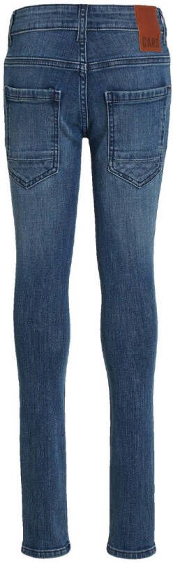 Cars slim fit jeans Cleveland dark used Blauw Jongens Denim 116