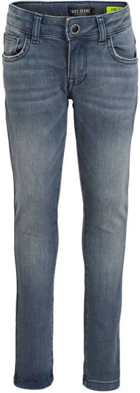 Cars slim fit jeans Rooklyn manhattan wash Blauw Jongens Stretchdenim Effen 134 - Foto 4
