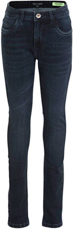 Cars slim fit jog denim Burgo blue black Jeans Blauw Jongens Katoen Effen 140 - Foto 3