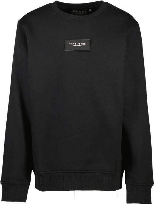 Cars sweater RIVERO met logo zwart Logo 128 | Sweater van