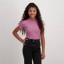 Cars T-shirt Ashi met all over print roze multi Top Meisjes Polyester Opstaande kraag 128 - Thumbnail 1