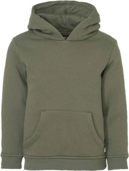 Cars unisex hoodie Kimar donkergroen Sweater Effen 116