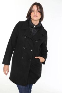 Cassis coat zwart
