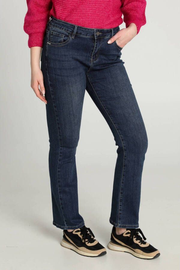 Cassis flared jeans dark blue denim