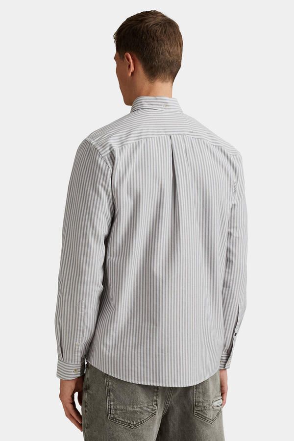 CAST IRON Heren Overhemden Newcast Oxford Stripe Wit - Foto 6