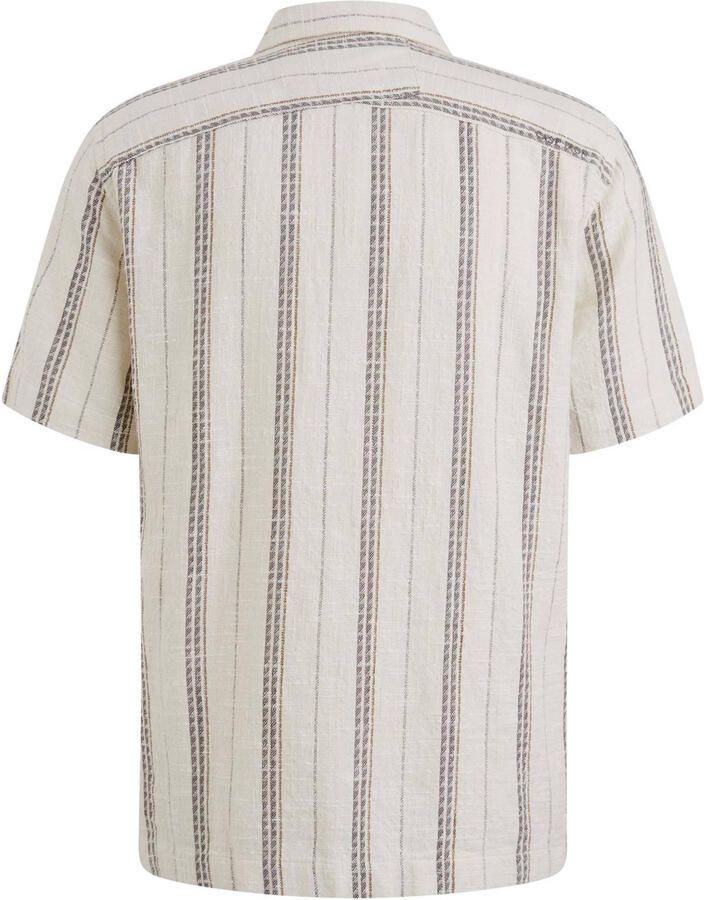 Cast Iron casual overhemd met textuur wit - Foto 2