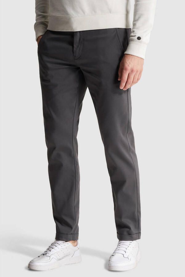 CAST IRON Heren Broeken Cylas Chino Donkergrijs - Foto 5