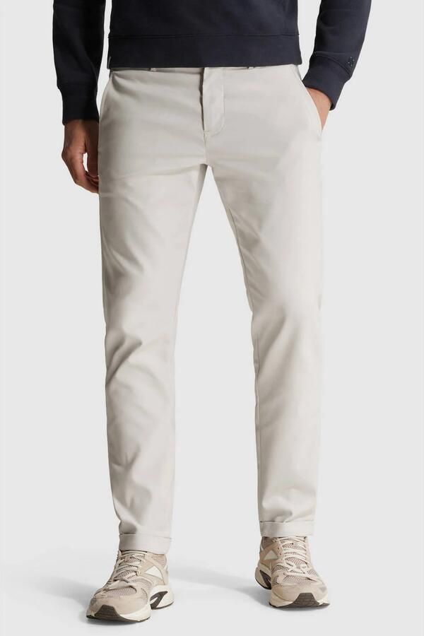 Cast Iron CYLAS tapered chino ecru