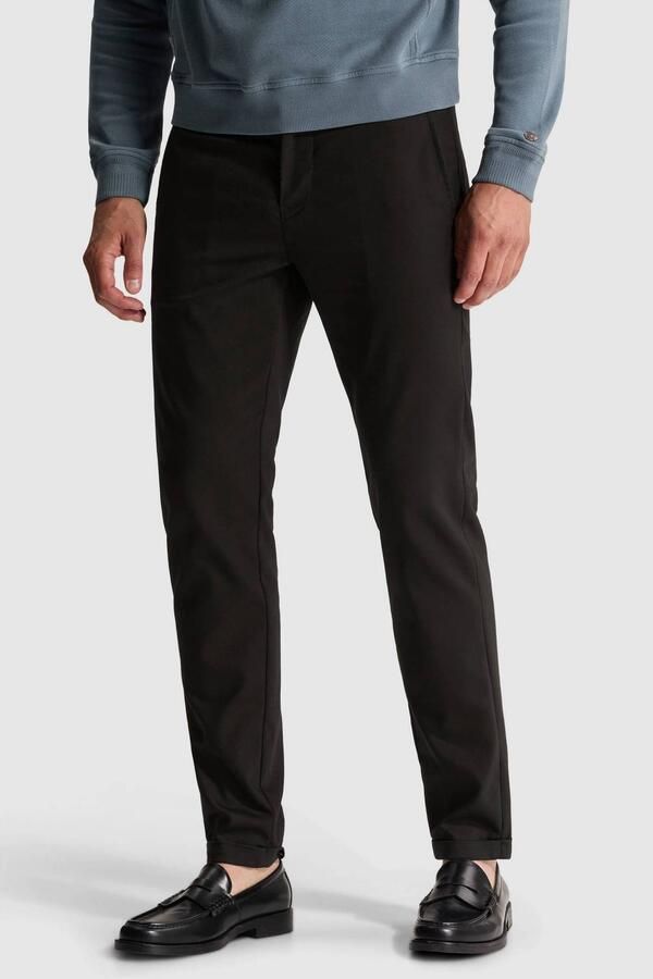 Cast Iron CYLAS tapered chino zwart - Foto 3