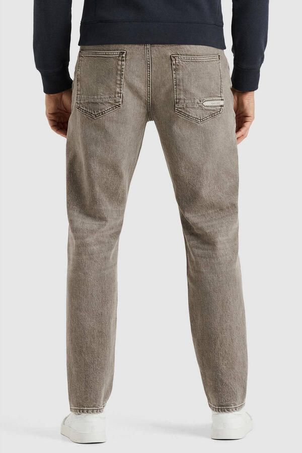 Cast Iron FALTURE RELAXED straight leg jeans dirt coated light
