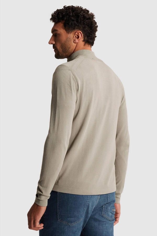 CAST IRON Heren Truien & Vesten Slim Fit Comfort Blend Khaki - Foto 6