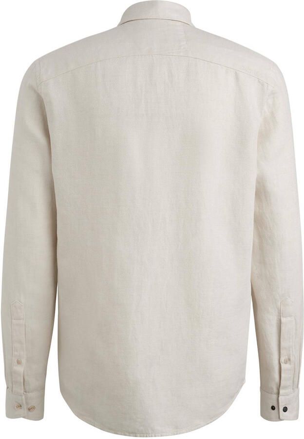 Cast Iron linnen casual overhemd grijs - Foto 2