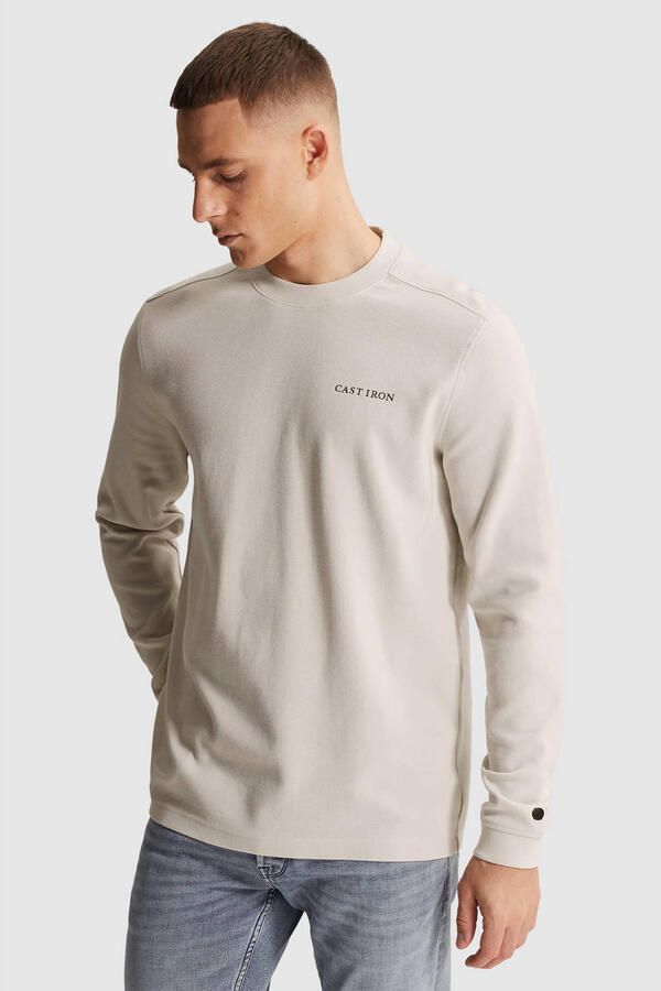 Cast Iron longsleeve ecru