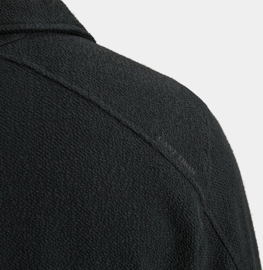 Cast Iron Windjack Overshirt Terry Navy - Foto 1