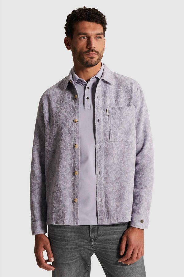 Cast Iron overshirt lila