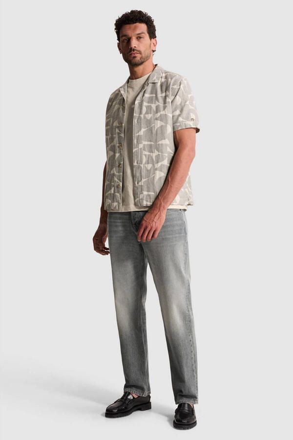 Cast Iron regular casual overhemd grijs - Foto 2