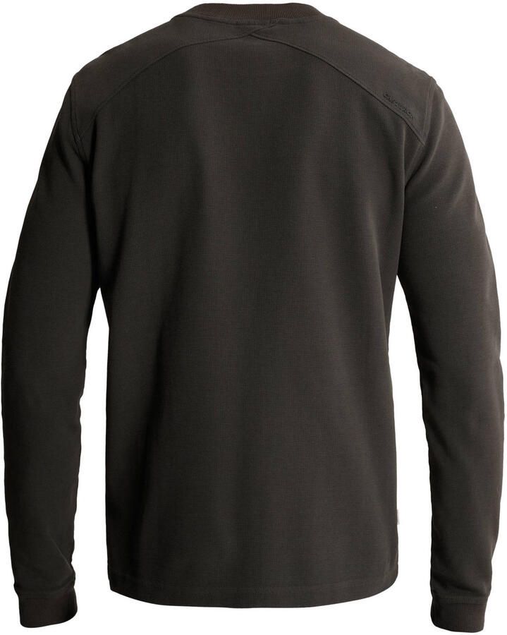 Cast Iron regular fit longsleeve donkerbruin - Foto 2