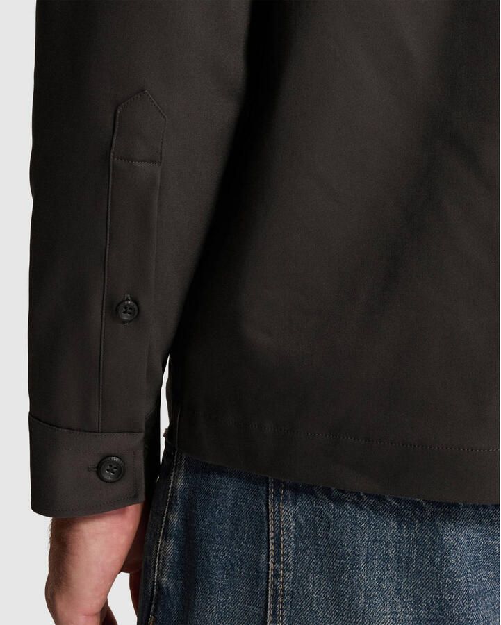 Cast Iron regular fit overshirt antraciet - Foto 3