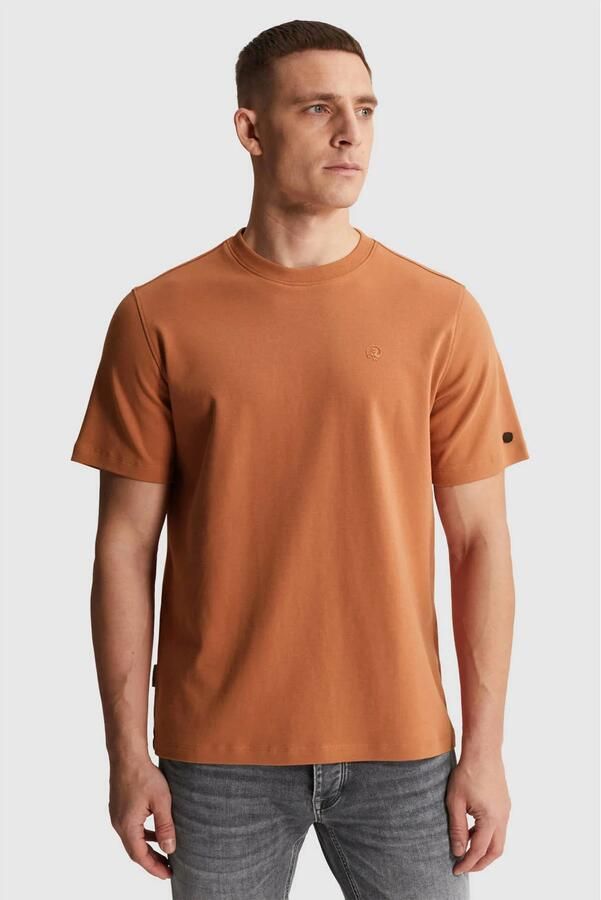 Cast Iron regular fit T-shirt oranje