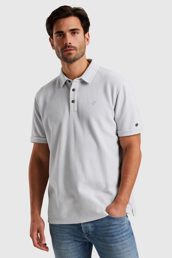 Cast Iron regular polo lichtblauw - Foto 2