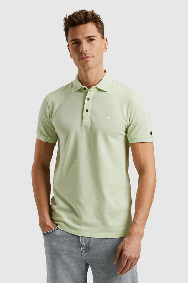 Cast Iron regular polo lichtgroen - Foto 3