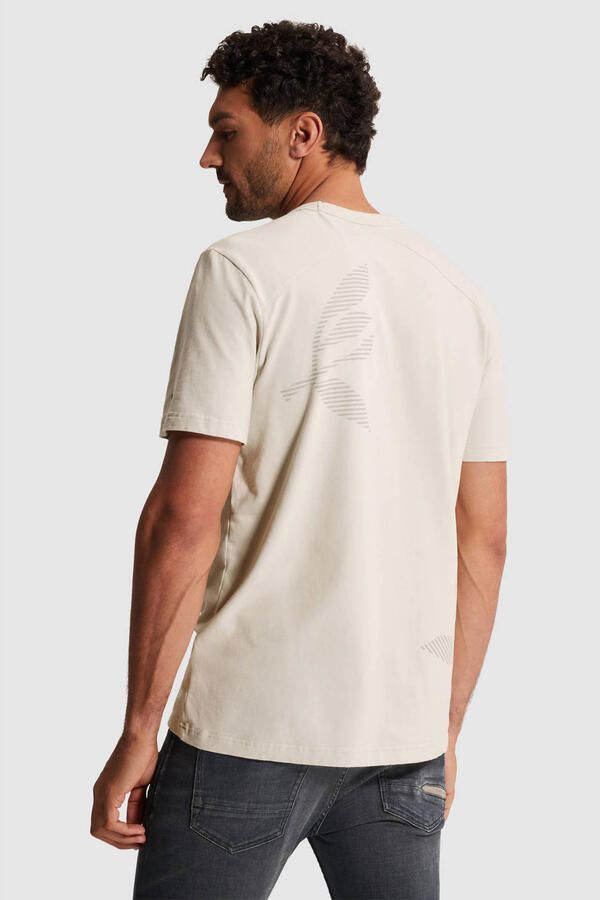 Cast Iron regular T-shirt beige - Foto 3