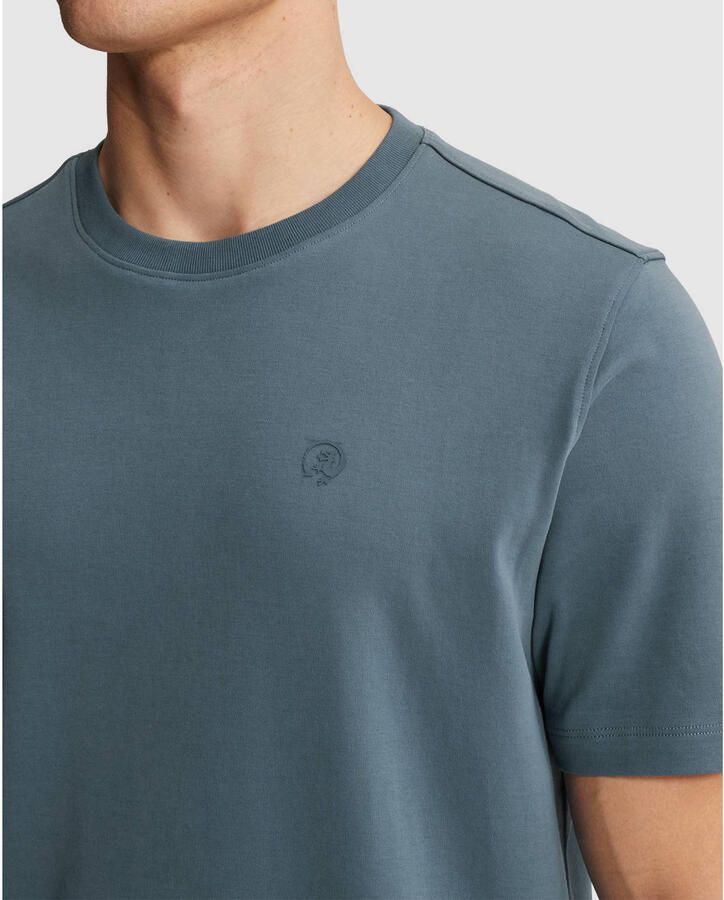Cast Iron regular T-shirt blauw - Foto 2