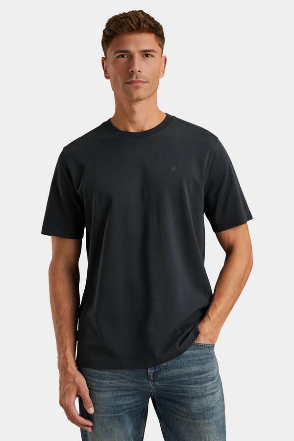 Cast Iron T-shirt Korte Mouw T-shirt Navy - Foto 3