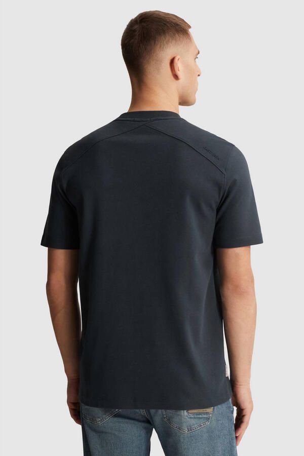 CAST IRON Heren Polo's & T-shirts Regular Fit Interlock Donkerblauw - Foto 7