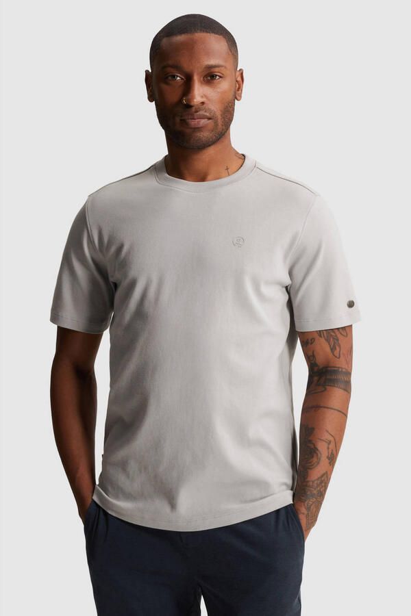 Cast Iron regular T-shirt grijs