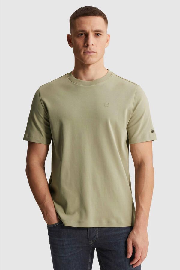 Cast Iron regular T-shirt groen