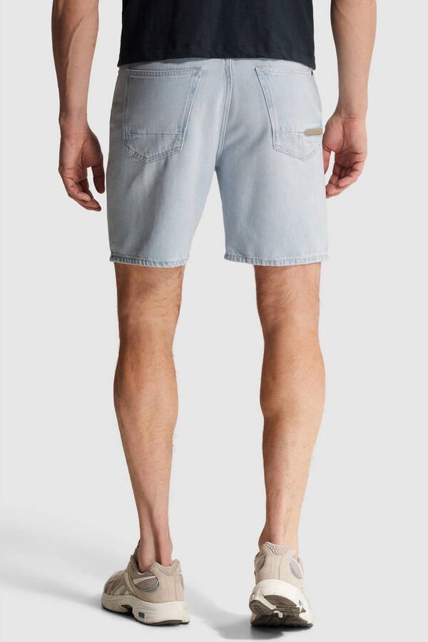 Cast Iron relaxed short light blue denim - Foto 3