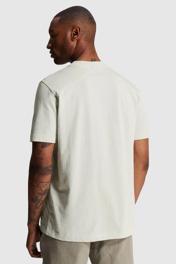 CAST IRON Heren Polo's & T-shirts Short Sleeve R-neck Regular Fit Single Jersey Lichtgrijs - Foto 6