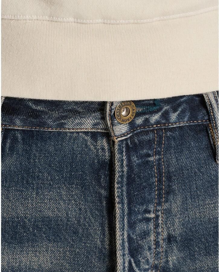 Cast Iron REVSON loose fit jeans donkerblauw - Foto 3
